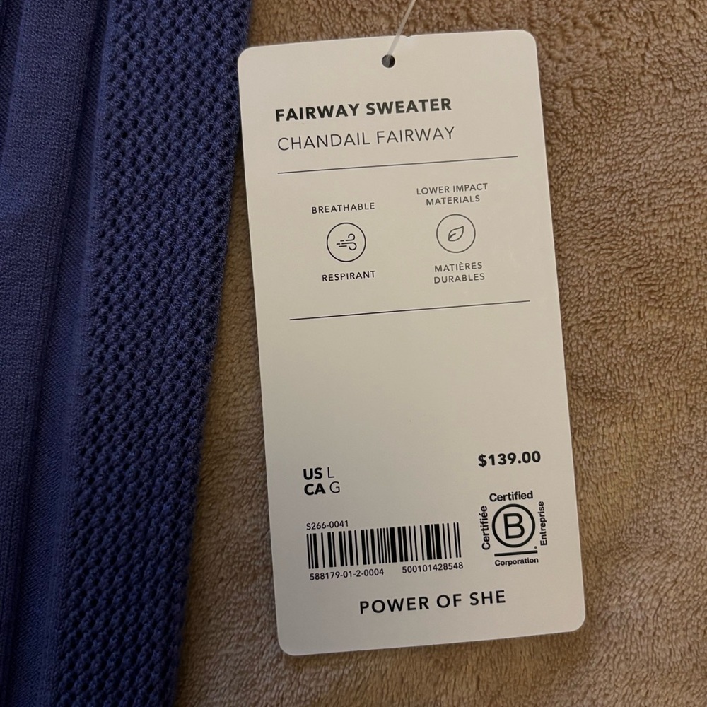 Athleta Ribbed Zip-Up Sweater - Picture 5 of 5
